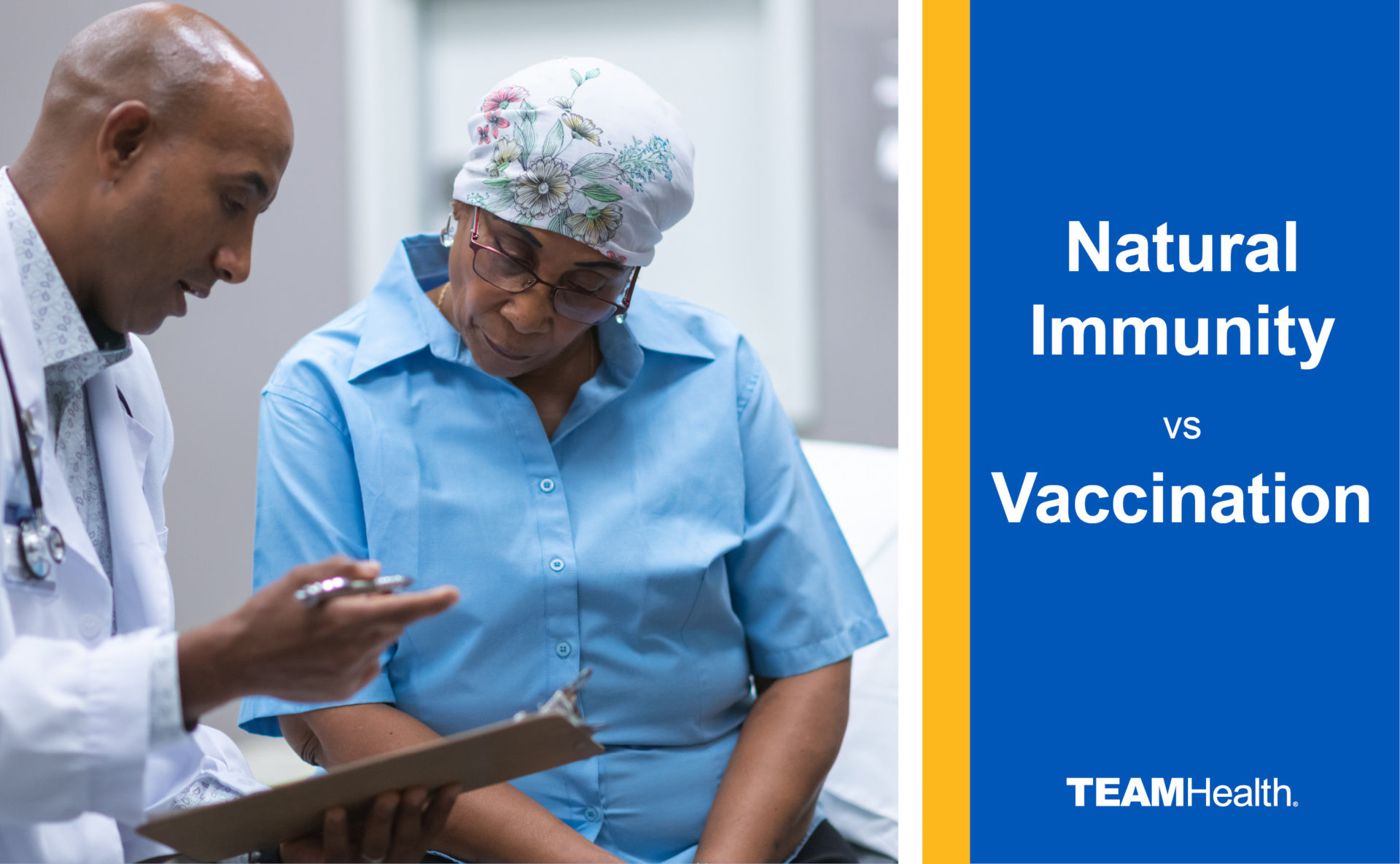 COVID19 Vaccine Versus "Natural Infection" Immunity TeamHealth