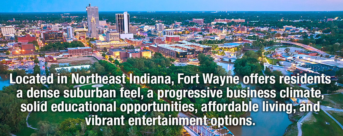 Fort Wayne, Indiana skyline