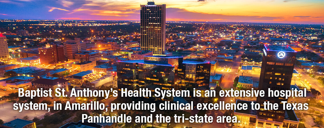 Amarillo, TX skyline